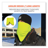 ergodyne® N-Ferno 6960 Fleece Neck Gaiter, Fleece, One Size Fits Most, Hi-Vis Lime, Ships in 1-3 Business Days (EGO16961) Each
