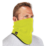 ergodyne® N-Ferno 6960 Fleece Neck Gaiter, Fleece, One Size Fits Most, Hi-Vis Lime, Ships in 1-3 Business Days (EGO16961) Each