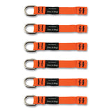 ergodyne® Squids 3180 Tool Tethering Kit, 2 lb Max Working Capacity, 6.5" to 48" Long, Yellow/Black, Ships in 1-3 Business Days (EGO19650) Each