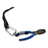 ergodyne® Squids 3180 Tool Tethering Kit, 2 lb Max Working Capacity, 6.5" to 48" Long, Yellow/Black, Ships in 1-3 Business Days (EGO19650) Each