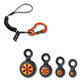 ergodyne® Squids 3194 Hand Tool Tethering Kit, 1 lb Max Working Capacity, 12" to 48" Long, Black/Orange, Ships in 1-3 Business Days (EGO19664) Each