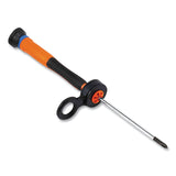 ergodyne® Squids 3194 Hand Tool Tethering Kit, 1 lb Max Working Capacity, 12" to 48" Long, Black/Orange, Ships in 1-3 Business Days (EGO19664) Each
