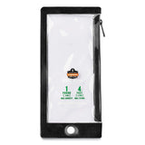 ergodyne® Squids 3760 Phone Pouch + Trap for Plus Size Phones, Clear/Black, Ships in 1-3 Business Days (EGO19763) Each
