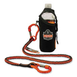 ergodyne® Squids 3110F(x) Tool Lanyard w/Aluminum Carabiners, 10lb Max Work Capacity, 38" to 48",Orange/Gray,Ships in 1-3 Business Days (EGO19822) Each
