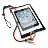 ergodyne® Squids 3102F(x) Tool Lanyard w/Aluminum Carabiner+Cinch-Loop, 5 lb Max Work Cap, 38" to 48", OR/GY,Ships in 1-3 Business Days (EGO19864) Each