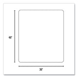 ES Robbins® TrendSetter Chair Mat for Medium Pile Carpet, 36 x 48, Cherry, Ships in 4-6 Business Days (ESR119743) Each