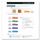 ES Robbins® TrendSetter Chair Mat for Medium Pile Carpet, 36 x 48, Cherry, Ships in 4-6 Business Days (ESR119743) Each