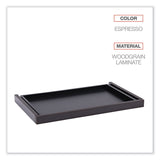 Alera® Alera Valencia Series Center Drawer, Laminate, 24.5w x 15d x 2h, Espresso (ALEVA312414ES) Each
