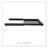 Alera® Alera Valencia Series Center Drawer, Laminate, 24.5w x 15d x 2h, Espresso (ALEVA312414ES) Each