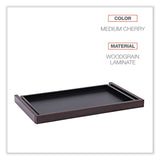 Alera® Alera Valencia Series Center Drawer, Laminate, 24.5w x 15d x 2h, Mahogany (ALEVA312414MY) Each