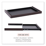 Alera® Alera Valencia Series Center Drawer, Laminate, 24.5w x 15d x 2h, Mahogany (ALEVA312414MY) Each