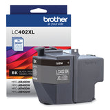 Brother LC402XLBKS High-Yield Ink, 3,000 Page-Yield, Black (BRTLC402XLBKS) Each