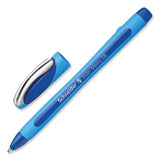 Schneider® Slider Memo XB Ballpoint Pen, Stick, Extra-Bold 1.4 mm, Blue Ink, Blue/Light Blue Barrel, 10/Box (RED150203) Box of 10