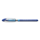 Schneider® Slider Basic Ballpoint Pen, Stick, Extra-Bold 1.4 mm, Blue Ink, Blue Barrel, 10/Box (RED151203) Box of 10