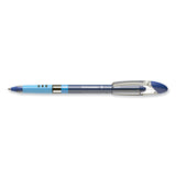 Schneider® Slider Basic Ballpoint Pen, Stick, Extra-Bold 1.4 mm, Blue Ink, Blue Barrel, 10/Box (RED151203) Box of 10