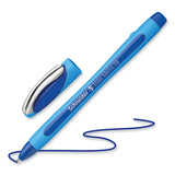 Schneider® Slider Memo XB Ballpoint Pen, Stick, Extra-Bold 1.4 mm, Blue Ink, Blue/Light Blue Barrel, 10/Box (RED150203) Box of 10