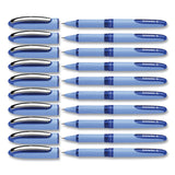 Schneider® One Hybrid N Roller Ball Pen, Stick, Extra-Fine 0.3 mm, Blue Ink, Blue Barrel, 10/Box (RED183403) Box of 10