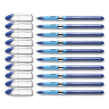 Schneider® Slider Basic Ballpoint Pen, Stick, Extra-Bold 1.4 mm, Blue Ink, Blue Barrel, 10/Box (RED151203) Box of 10