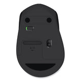 Logitech® M330 Silent Plus Mouse, 2.4 GHz Frequency/33 ft Wireless Range, Right Hand Use, Black (LOG910004905) Each
