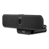 Logitech® C925e Webcam, 1920 pixels x 1080 pixels, 2 Mpixels, Black (LOG960001075) Each