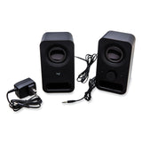 Logitech® Z150 Multimedia Speakers, Black (LOG980000802) Each