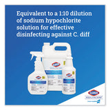 Clorox Healthcare® Bleach Germicidal Cleaner, 32 oz Pull-Top Bottle, 6/Carton (CLO68832) Case of 6
