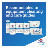 Clorox Healthcare® Bleach Germicidal Wipes, 1-Ply, 12 x 12, Unscented, White, 110/Canister, 2 Canisters/Carton (CLO30358CT) Case of 2