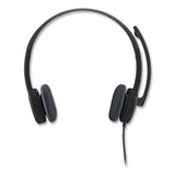 Logitech® H151 Binaural Over The Head Headset, Black (LOG981000587) Each