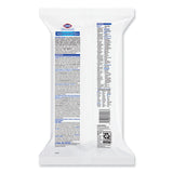 Clorox Healthcare® Bleach Germicidal Wipes, 1-Ply, 6.75 x 9, Unscented, White, 100 Wipes/Flat Pack, 6 Packs/Carton (CLO32621) Case of 6
