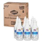 Clorox Healthcare® Bleach Germicidal Cleaner, 32 oz Pull-Top Bottle, 6/Carton (CLO68832) Case of 6