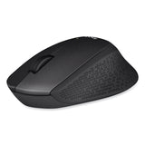 Logitech® M330 Silent Plus Mouse, 2.4 GHz Frequency/33 ft Wireless Range, Right Hand Use, Black (LOG910004905) Each