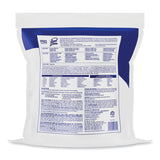 LYSOL® Brand Professional Disinfecting Wipe Bucket Refill, 1-Ply, 6 x 8, Lemon and Lime Blossom, White, 800 Wipes/Bag, 2 Refill Bags/CT (RAC99857CT) Case of 2