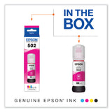 Epson® T502320-S (502) Ink, 6,000 Page-Yield, Magenta (EPST502320S) Each