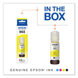 Epson® T502420-S (502) Ink, 6,000 Page-Yield, Yellow (EPST502420S) Each
