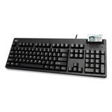 Adesso EasyTouch Smart Card Reader Keyboard AKB-630SB-TAA, 104 Keys, Black (ADEAKB630SBTAA) Each
