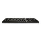 Adesso EasyTouch Smart Card Reader Keyboard AKB-630SB-TAA, 104 Keys, Black (ADEAKB630SBTAA) Each