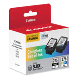 Canon® 4981C008 (PG-275XL/CL-276XL) High-Yield Multipack Ink, Black/Tri-Color (CNM4981C008) Each