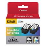 Canon® 4981C008 (PG-275XL/CL-276XL) High-Yield Multipack Ink, Black/Tri-Color (CNM4981C008) Each