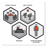 ergodyne® Chill-Its 6230 Standard Phase Change Cooling Vest with Packs, Cotton, Small/Medium, Khaki, Ships in 1-3 Business Days (EGO12000) Each