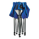 ergodyne® Shax 6000 Heavy-Duty Pop-Up Tent, Single Skin, 10 ft x 10 ft, Polyester/Steel, Blue, Ships in 1-3 Business Days (EGO12905) Each