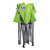ergodyne® Shax 6010 Lightweight Pop-Up Tent, Single Skin, 10 ft x 10 ft, Polyester/Steel, Lime, Ships in 1-3 Business Days (EGO12910) Each