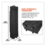 ergodyne® Shax 6015 Heavy-Duty Pop-Up Tent, Single Skin, 10 ft x 20 ft, Polyester/Steel, Lime, Ships in 1-3 Business Days (EGO12915) Each