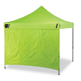 ergodyne® Shax 6051 Heavy-Duty Pop-Up Tent Kit, Single Skin, 10 ft x 10 ft, Polyester/Steel, Lime, Ships in 1-3 Business Days (EGO12951) Each