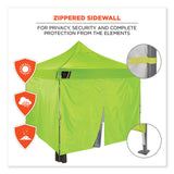 ergodyne® Shax 6053 Enclosed Pop-Up Tent Kit, Single Skin, 10 ft x 10 ft, Polyester/Steel, Lime, Ships in 1-3 Business Days (EGO12976) Each