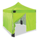 ergodyne® Shax 6053 Enclosed Pop-Up Tent Kit, Single Skin, 10 ft x 10 ft, Polyester/Steel, Lime, Ships in 1-3 Business Days (EGO12976) Each
