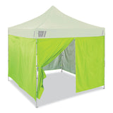 ergodyne® Shax 6054 Pop-Up Tent Sidewall Kit, Single Skin, 10 ft x 10 ft, Polyester, Lime, Ships in 1-3 Business Days (EGO12984) Each