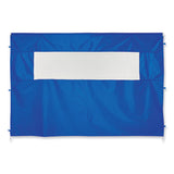 ergodyne® Shax 6092 Pop-Up Tent Sidewall with Mesh Window, Single Skin, 10 ft x 10 ft, Polyester, Blue, Ships in 1-3 Business Days (EGO12987) Each