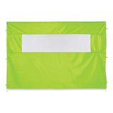 ergodyne® Shax 6092 Pop-Up Tent Sidewall with Mesh Window, Single Skin, 10 ft x 10 ft, Polyester, Lime, Ships in 1-3 Business Days (EGO12989) Each