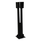 ergodyne® Shax 6190 Umbrella Stand, 1.65" Cylinder with Set Screw Clamp, Metal, 48 x 48 x 10, Black, Ships in 1-3 Business Days (EGO12990) Each