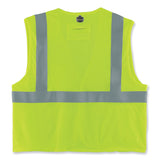 ergodyne® GloWear 8263FRHL Class 2 FR Safety Economy Hook and Loop Vest, Modacrylic Mesh/Cotton, S/M, Lime, Ships in 1-3 Business Days (EGO21863) Each